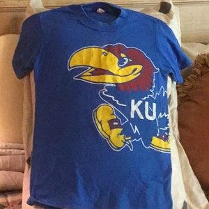 VTG.- KANSAS T-shirt - Small, EUC